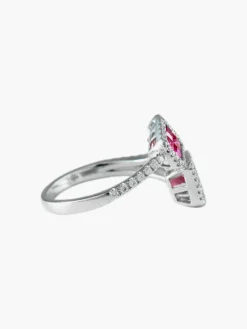 Bague Trio Rubis
