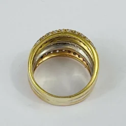 Bague Triple 3 Ors Oxydes