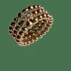 Bague Trésor Hulchi Belluni - Or rose et diamants