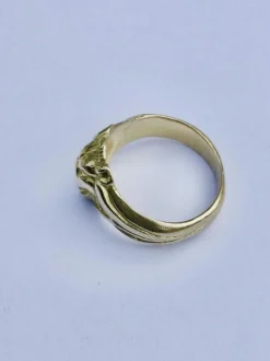 Bague Tête De Lion Diamant