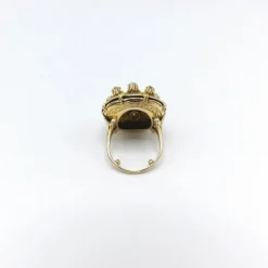 Bague victorienne en or et diamants