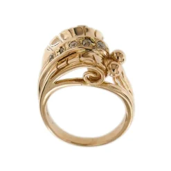 Bague vintage diamants
