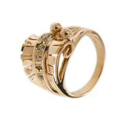 Bague vintage diamants