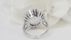 Bague vintage Aigue-marine