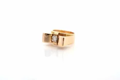 Bague vintage diamant en or 18k