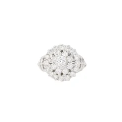 Bague vintage diamants
