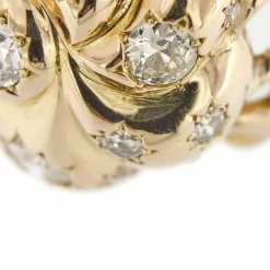 Bague vintage diamants