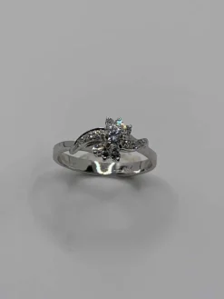 Bague vintage diamants