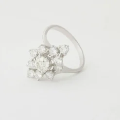 Bague vintage diamants
