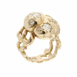 Bague vintage diamants