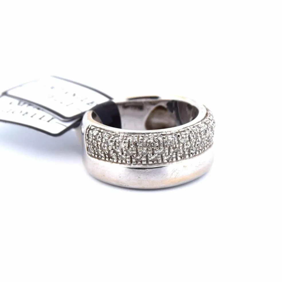 Bague vintage en or et diamants