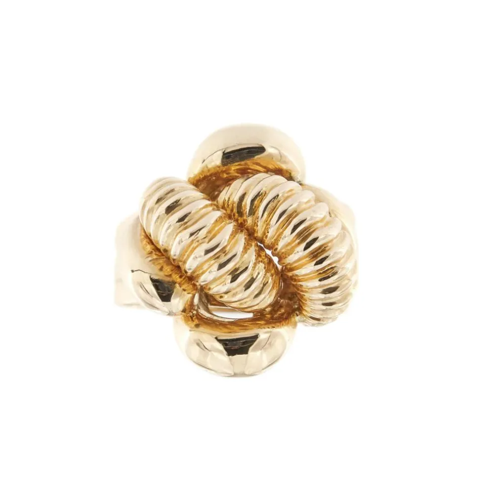 Bague vintage en or rose