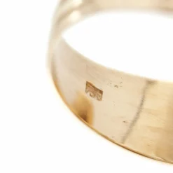 Bague vintage en or rose