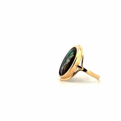 Bague Vintage émail de Limoges