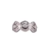 Bague Waves Or blanc et Diamants