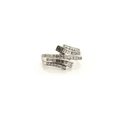 Bagues Or Blanc Diamants