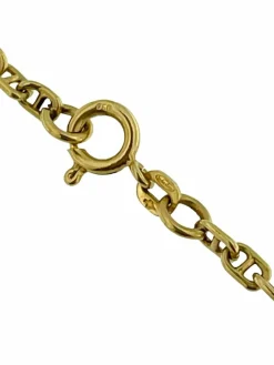 BALESTRA - Chaîne italienne à maillons Mariner en or jaune