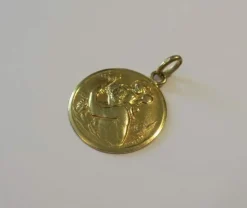BECKER - importante médaille Saint Christophe