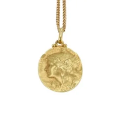 BECKER - Médaille Art Nouveau Gallia Victrix