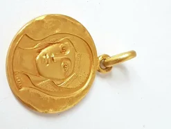 Becker Pendentif Médaille Or jaune