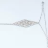 Bijou de main haute joaillerie or blanc