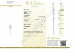 Bijou de main haute joaillerie or blanc