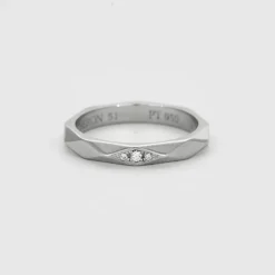 BOUCHERON - Alliance FACETTES en platine