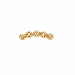 Boucle d Oreille Solo Ligne Diamants