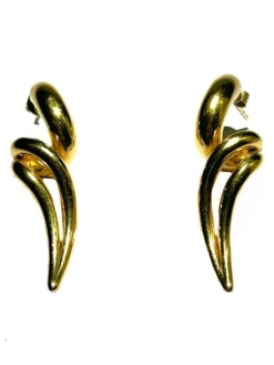 Boucle d'oreille en Or jaune 18K
