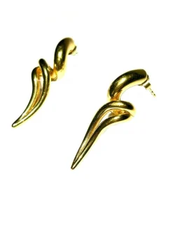 Boucle d'oreille en Or jaune 18K