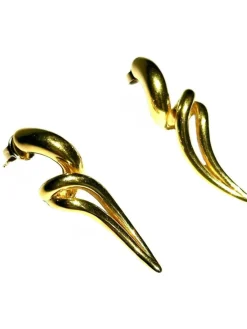 Boucle d'oreille en Or jaune 18K