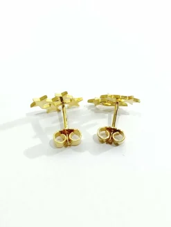 Boucle d'oreilles étoiles Or jaune