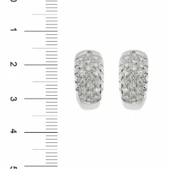 Boucles d'oreille diamants