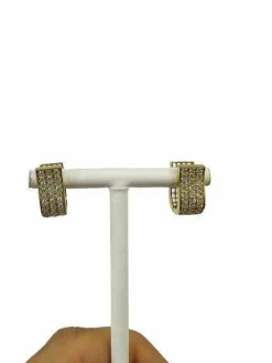 Boucles d'oreille Pavage Oxydes