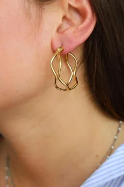Boucles d'oreilles Créoles Or jaune