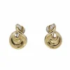Boucles d'oreilles - Or jaune et diamants