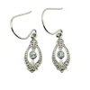 Boucles d'oreilles Aigue-marines