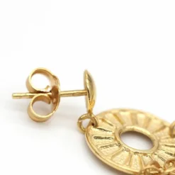Boucles d'oreilles ALEGRIA en or jaune 18 carats
