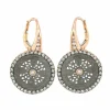 Boucles d'oreilles Alesia Or rose Argent et Diamants