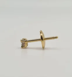 Boucles d’oreilles Alpa or jaune et diamants