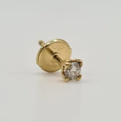 Boucles d’oreilles Alpa or jaune et diamants