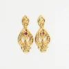 Boucles d'oreilles Améthyste