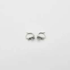 Boucles d'oreilles anciennes Diamants