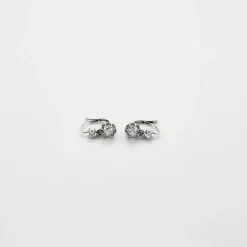 Boucles d'oreilles anciennes Diamants