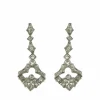 Boucles d'oreilles Art Déco Diamant