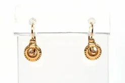 Boucles d'oreilles Art Déco en or jaune