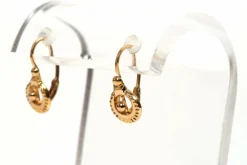 Boucles d'oreilles Art Déco en or jaune