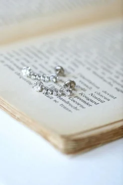 Boucles d'oreilles Art Déco diamants