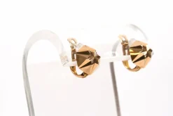 Boucles d'oreilles Art Déco en or jaune