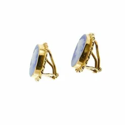 Boucles d'oreilles camée